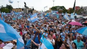 La cuestión de géneros: marcha en Buenos Aires, el 09/03/20.